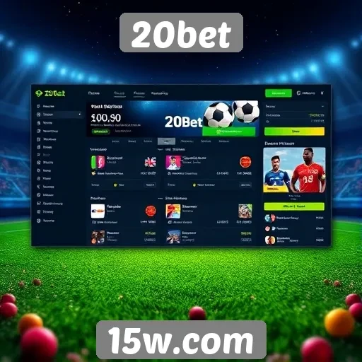 Interface e experiência do usuário no 20bet